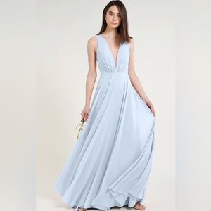 NWT Jenny Yoo Ryan Dress in Whisper Blue